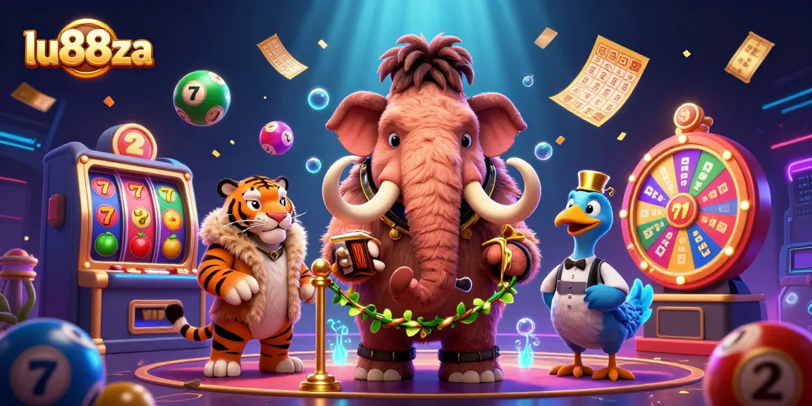 Experience the vibrant casino gaming scene with lu88za featuring bouncers and lively game elements.